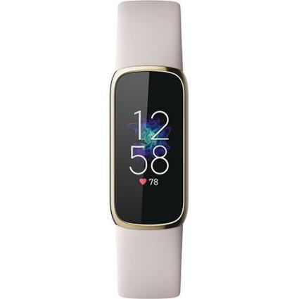 Pulseira de Atividade  Luxe - Soft Gold Stainless Steel | Lunar White
