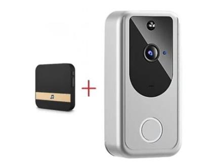 Sonnette Video Sans Fil Wifi Smart Doorbell Hd 1080P Caméra Night Vision Application Monitoring Security Home Video Doorbell -