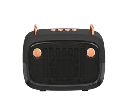 Mini Speaker Bluetooth Surround Subwoofer Estéreo Casa Do Carro Portátil Retro Altifalante