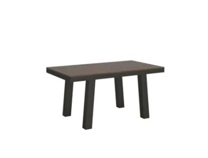 Mesa de Refeição ITAMOBY Bridge Evolution (90x160/420 - Painéis em Melamina - Nogueira)