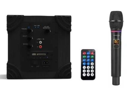 Coluna Portátil Empire Media Hs.Miniqubo