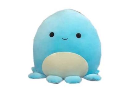 Peluche Almofada RIKIDA Octopus Cushion 25Cm Blue (Idade Mínima Recomendada: 2 anos)