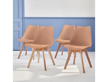 Pack de 4 Cadeiras ALICE'S HOME (Polipropileno)