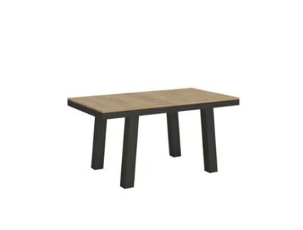 Mesa de Refeição ITAMOBY Bridge Evolution (90x160/420 - Painéis em Melamina - Carvalho Natural)