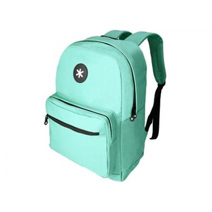 Mochila Antartik Bolsa para Portátil 15,6" Bolso Frontal 320x140x430 Menta