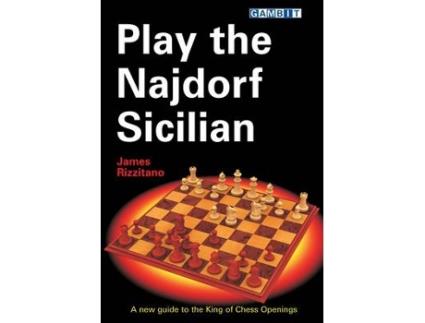 Livro play the najdorf sicilian de james rizzitano (inglês)