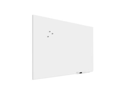 Cartão de Vidro Premium com Fixação Cega 60X90 cm Branco