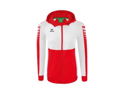 Casaco para Mulher ERIMA Six Wings Vermelho para Fitness (42)