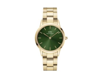 Relógio feminino Daniel Wellington Iconic Link Emerald