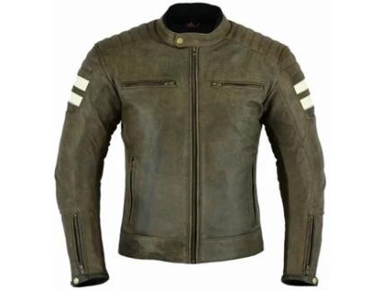 Casaco Motard Cabedal Hades Cafe Racer L GOYAMOTO