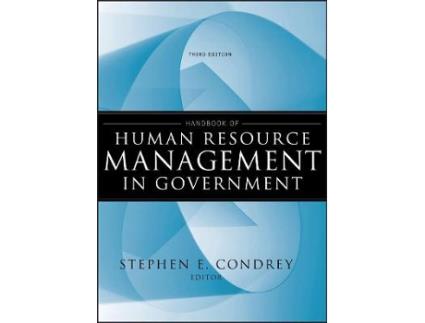 Livro handbook of human resource management in government 3e de se condrey (inglês)