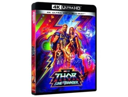 Blu Ray Thor: Love And Thunder Marvel 4K Ultra Hd