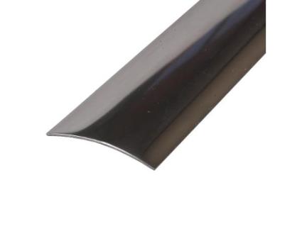 Pletina m/caña acero 3,5x83cm adhesiva