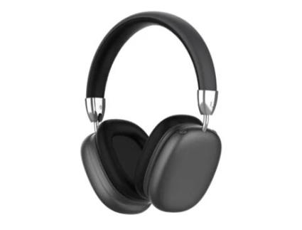 Auscultadores Bluetooth KARMADALE black Headset Wireless Folding Sports Subwoofer Mobile Computer Game Noise Canceling Music
