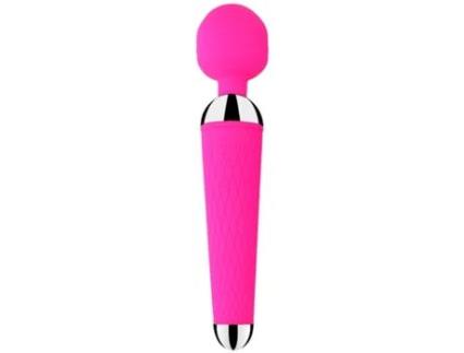 Vibrador de massagem de silicone de 10 frequências para mulheres (rosa) OEMG