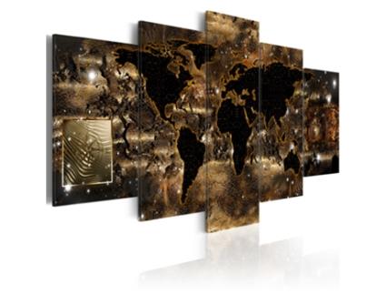 Quadro ARTGEIST World of bronze (100x50)