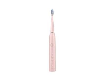 Escova de Dentes Elétrica GRPT Ultra-Sónica Rosa