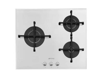 Placa de Vitrocerâmica Smeg 3F Queimadores Branco Pv163B3 SMEG
