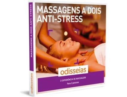 Pack Presente Odisseias - Massagem a Dois Anti-Stress | Experiência de Spa para 2 pessoas