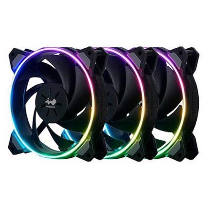 Ventoinha Sirius Loop 120mm RGB PBT (3 unidades) ASL120FAN-3PK