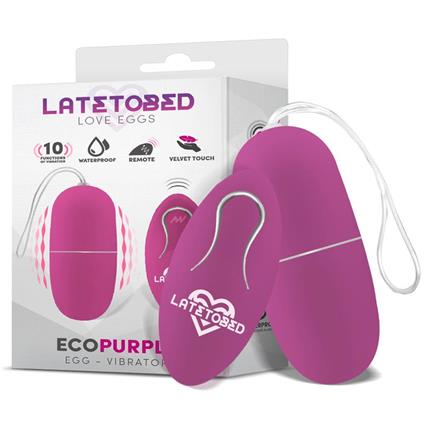 OVO VIBRATÓRIO ECOROXO COM CONTROLE REMOTO