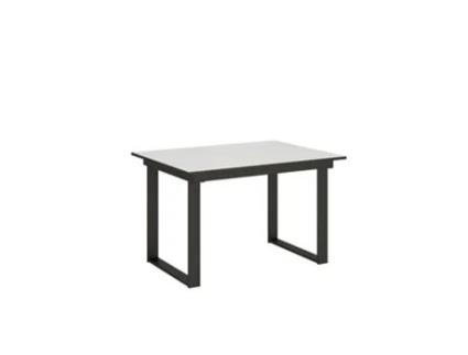 Mesa de Refeição ITAMOBY Bandos (90x120/180 - Painéis em Melamina - Freixo Branco)