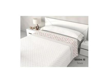 Conjunto de Lençóis HOMESECRET Troya (Algodão - 105 cm)