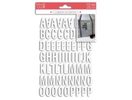 126 Letras a Ferro de Passar Branco Enjoy Toga