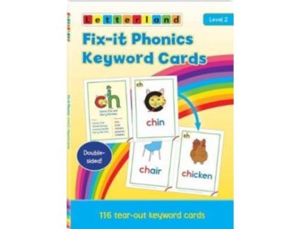 Livro fix-it phonics - level 2 - keyword cards (2nd edition) de lisa holt (inglês)
