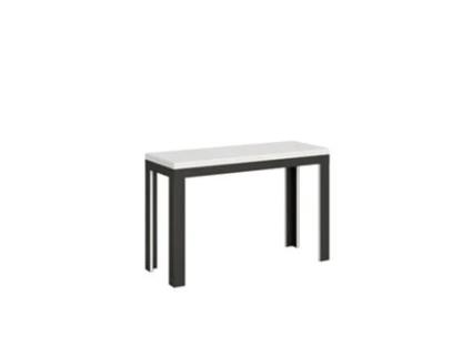 Mesa de Refeição ITAMOBY Linea Double (120x45/90 - Painéis em Melamina - Freixo Branco)