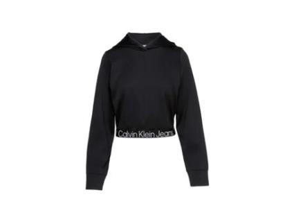 Sweatshirt para Mulher CALVIN KLEIN (L - Castanho)