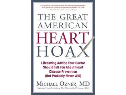 Livro the great american heart hoax de michael ozner (inglês)
