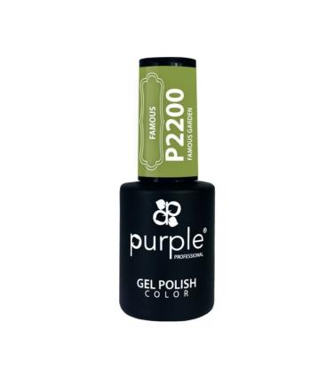 Purple Professional Gel Polish Color 2200 10 ML