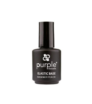 Purple Elastic Base Shimmer Peach 15Ml