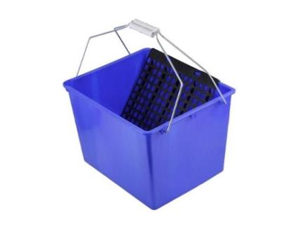 Cubeta 16 l eco con rejilla 2 asas