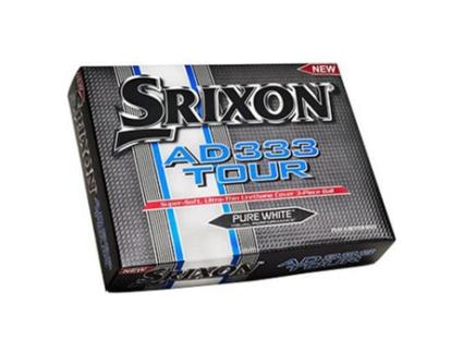 Bola De Golfe Srixon Ad333 Tour Branco (12 Uds)