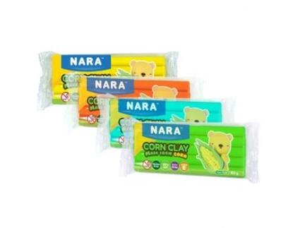 Plasticina À Base de Milho Castanha 150G Nara