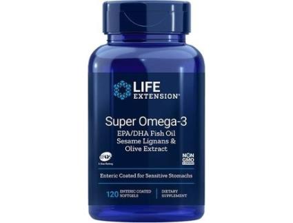 Suplemento Alimentar LIFE EXTENSION Super Omega- / Dha (120 cápsulas revestidas)