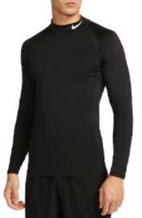 T-Shirt de manga comprida Nike M NP DF TIGHT LS MOCK