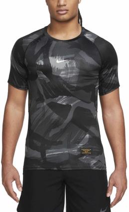 T-shirt Nike M NP DF SLIM TOP SS CAMO AOP