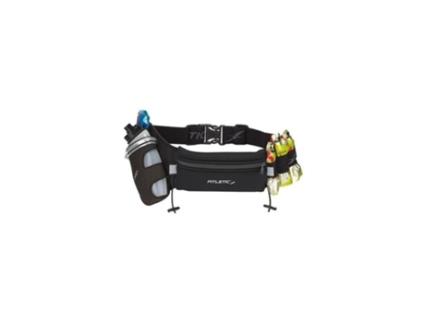 Faixa de hidratação 1 garrafa de água 350ml e suportes de gel preto FITLETIC L/XL
