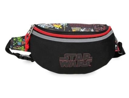 Mala de Cintura DISNEY (34 x 13 x 7 - Poliéster - Preto)