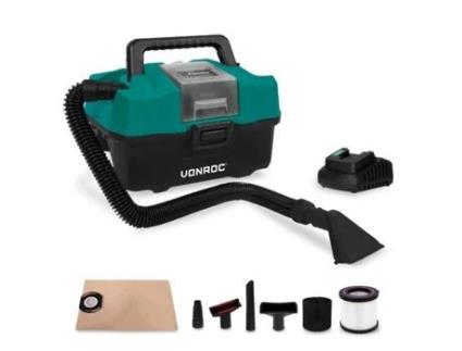 Aspirador Portátil VONROC 20V 2.0Ah