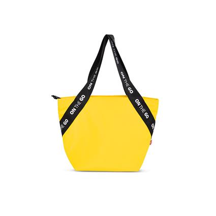 IRIS BARCELONA Lancheira Tote On the Go, 3,7 l, Poliéster Isotérmico, Amarelo