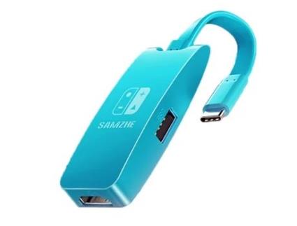Adaptador SAMZHE Dk-L3 3In1 Type-C a Pd100W Hdmi Usb2.0 para Huawei Mate40/P50 S20 Switch