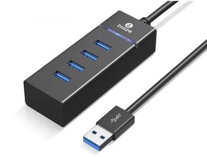 Adaptador BIAZE Hub7 Usb a 4Usb3.0 Abs 0.5M