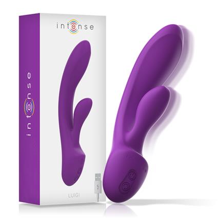 INTENSE - LUIGI VIBRATOR RABBIT SILICONE PURPLE