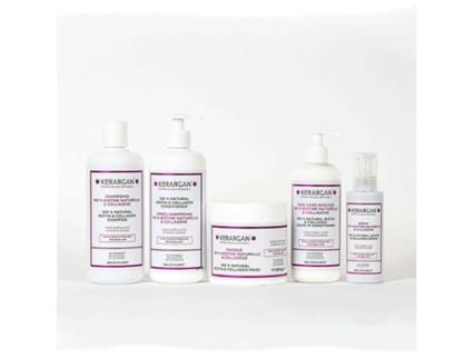Champô Condicionador Máscara Sérum e Leave In Biotina e Colagénio KERARGAN