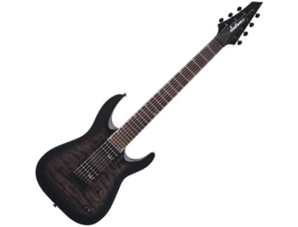 Jackson Js Dinky Arch Top Js22Q-7 Dka Ht Ah Transparent Black Burst