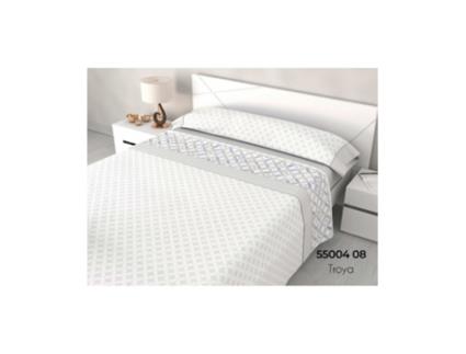 Conjunto de Lençóis HOMESECRET Troya (Algodão - 135 cm)